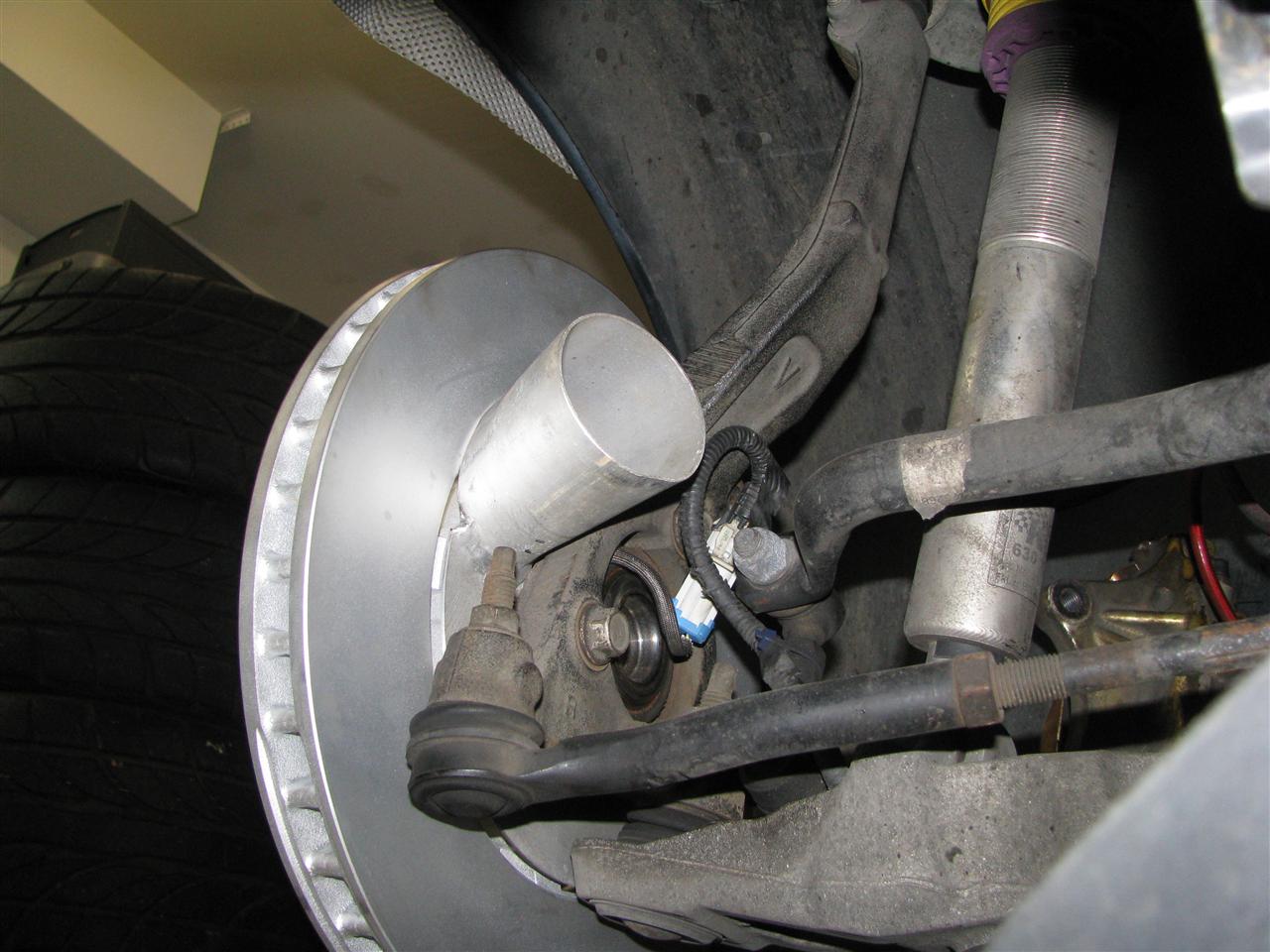 Brake Rotor Backing plates w/ duct inputs Cadillac Owners Forum